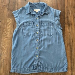 Michael Kors Chambray top